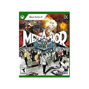 Metaphor: ReFantazio Launch Edition (Xbox Series X) for $14.40 with Free Shipping