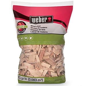 2-lb Bag Weber Apple Wood Chips (192 Cu. In.) $4.50