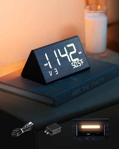 Stylish Digital Alarm Clock from Vevor - 24% Off