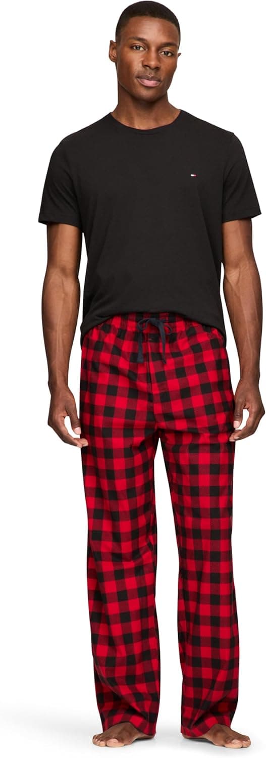 Save 67% on Tommy Hilfiger Men's Poplin Sleep Set