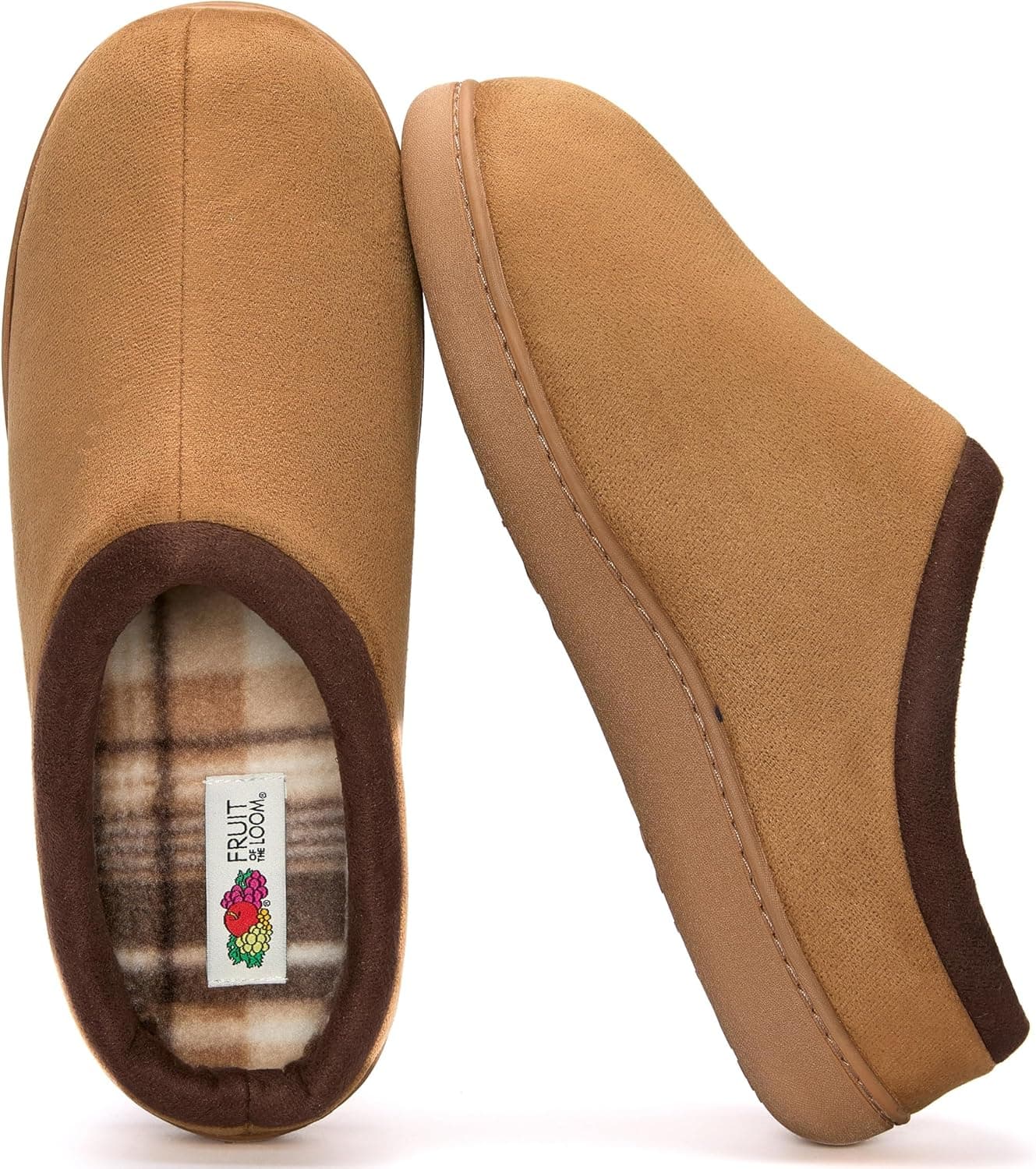 Save 59% on Comfortable Fruit of the Loom Microsuede Clogs