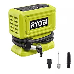Inflate Tires Easily with RYOBI ONE+ 18V Cordless High Pressure Inflator