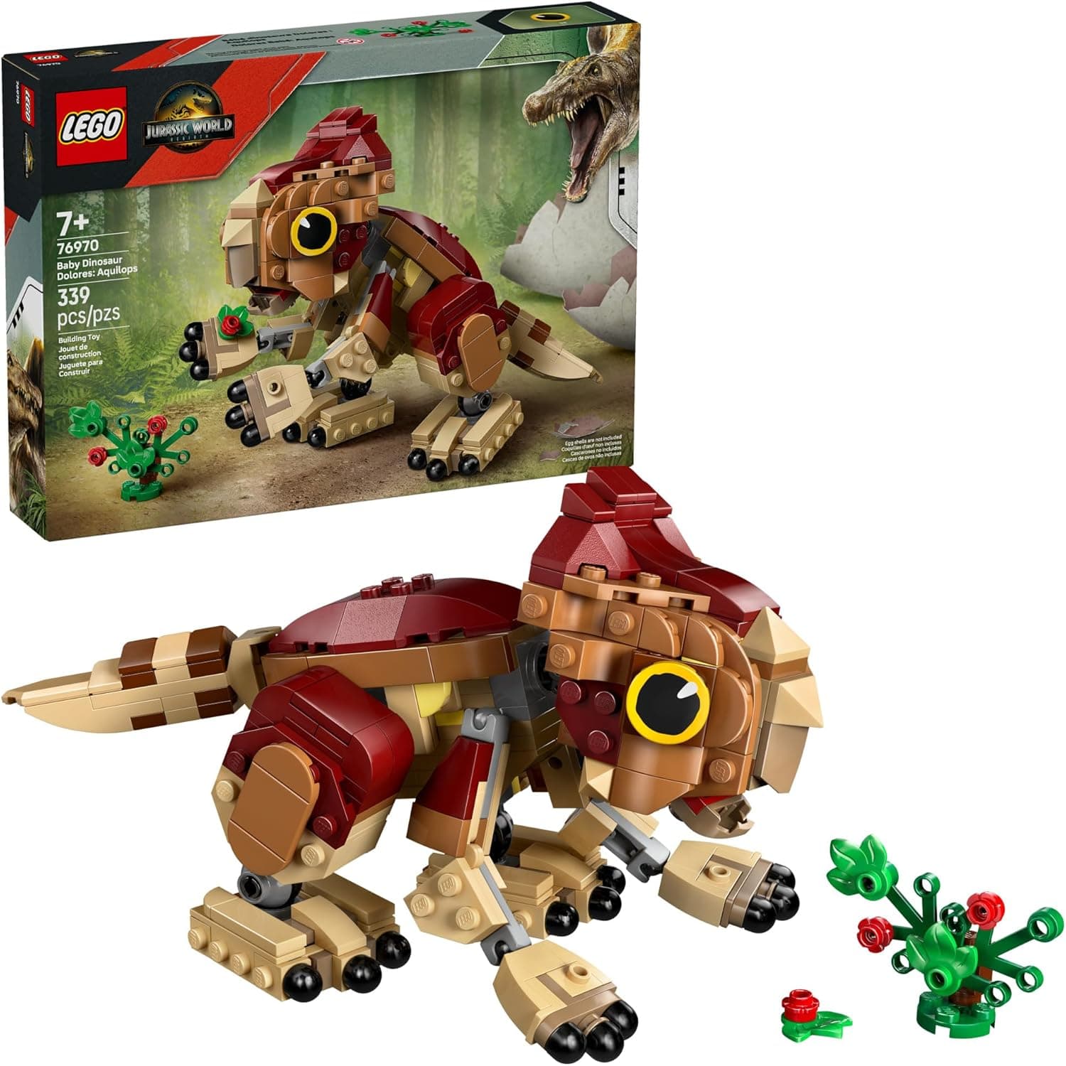 Unlock the Jurassic Adventure with LEGO Dolores Dinosaur Toy