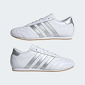 adidas Women's Taekwondo Lace Shoes (Cloud White/Silver Metallic/Gum) $29 + Free Shipping