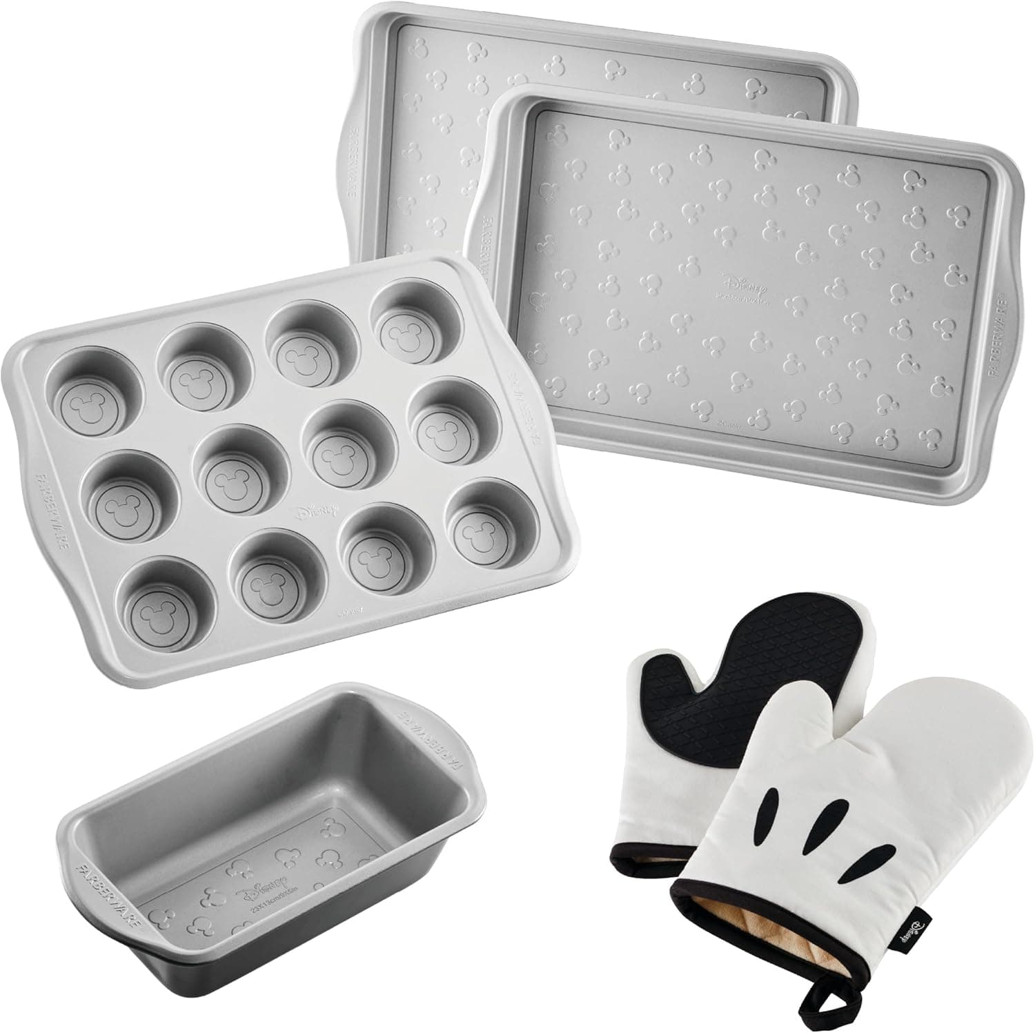 Bake with Disney Magic: Farberware Mickey Mouse Bakeware Set