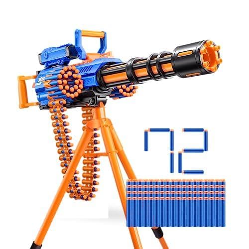 X-SHOT Insanity Series Motorized Rage Fire Gatlin Gun w/ Tripod, 72 Darts Walmart