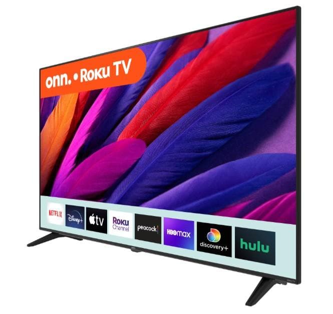 onn. 65-Inch 4K Roku Smart TV (47% Off) at Walmart