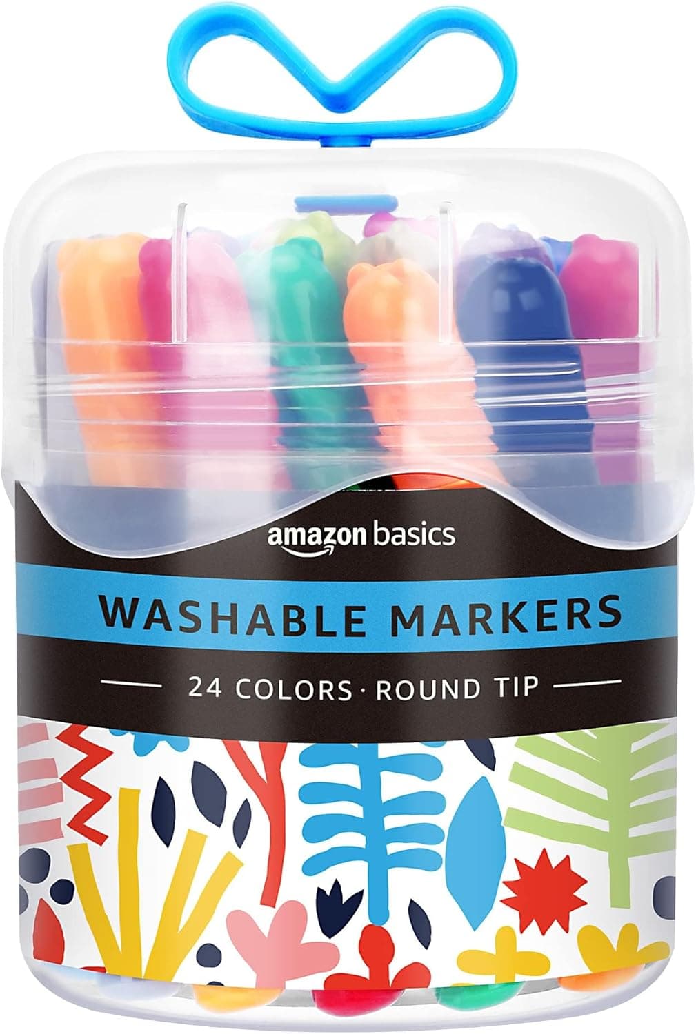 24-Pack Amazon Basics Washable Markers for Kids