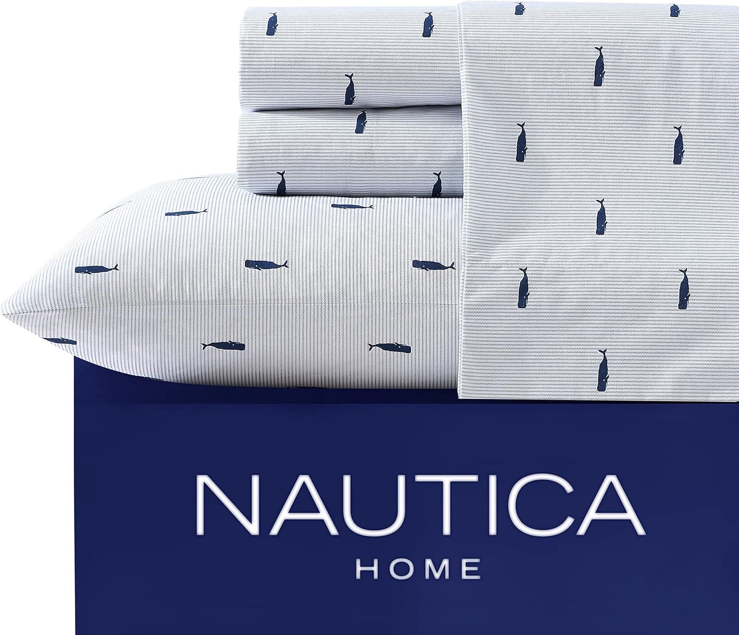 Crisp Coastal Bedding: Nautica Full Sheet Sets