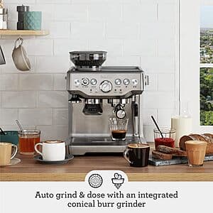Brew Cafe-Quality Espresso at Home with the Breville Barista Express