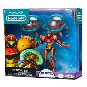 Metroid Prime Figures and Samus Bounty Hunter Set