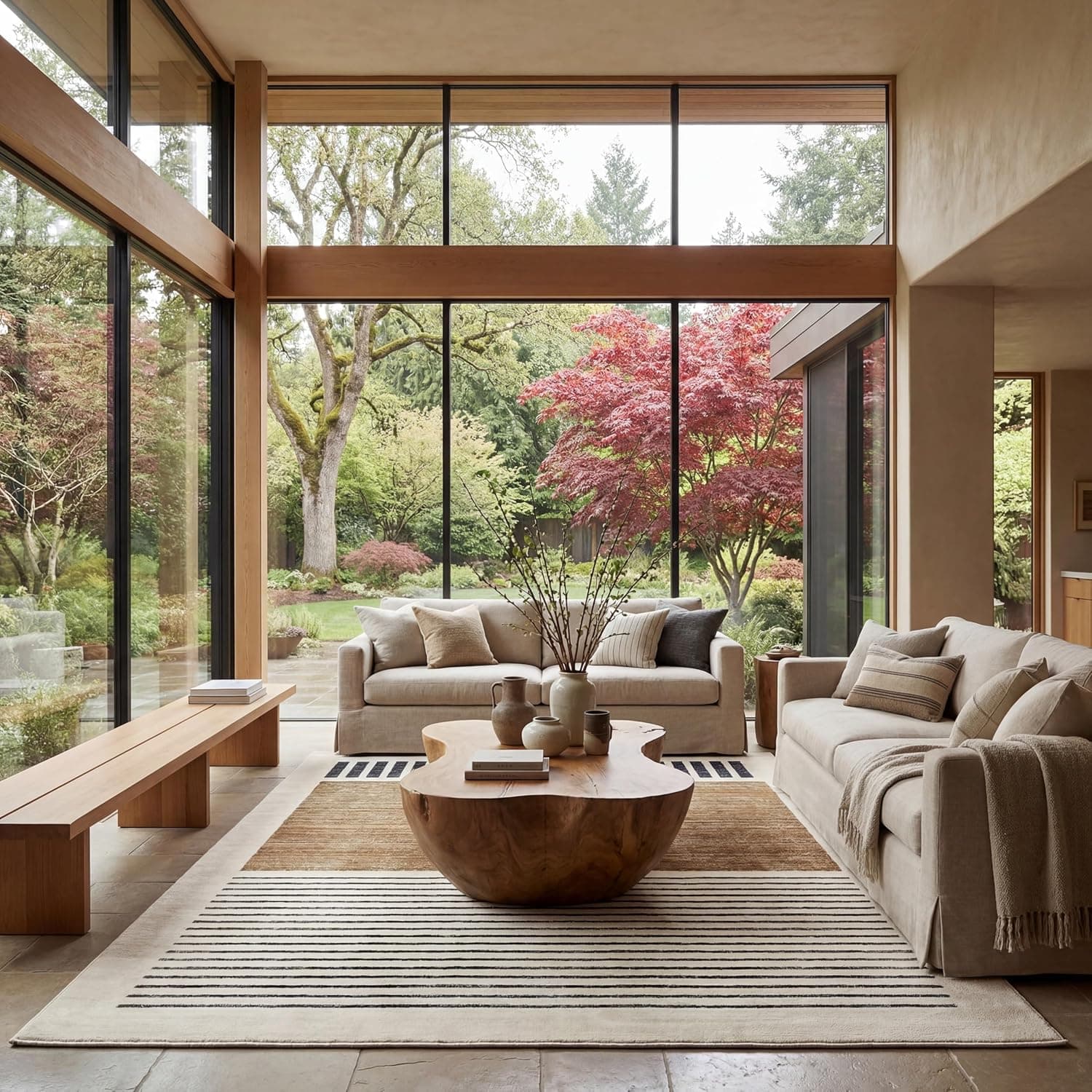 Cozy Up with the NULOOM Fringed Performance Area Rug