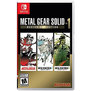 Metal Gear Solid: Master Collection Vol. 1 for Switch or PS5