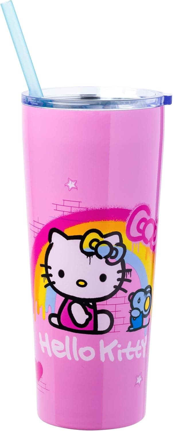 Hello Kitty Graffiti Stainless Steel Tumbler