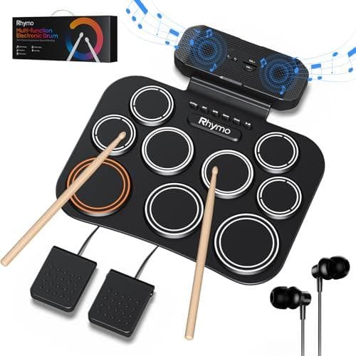 Portable Electronic Drum Set for Rhythmic Beats Anywhere
