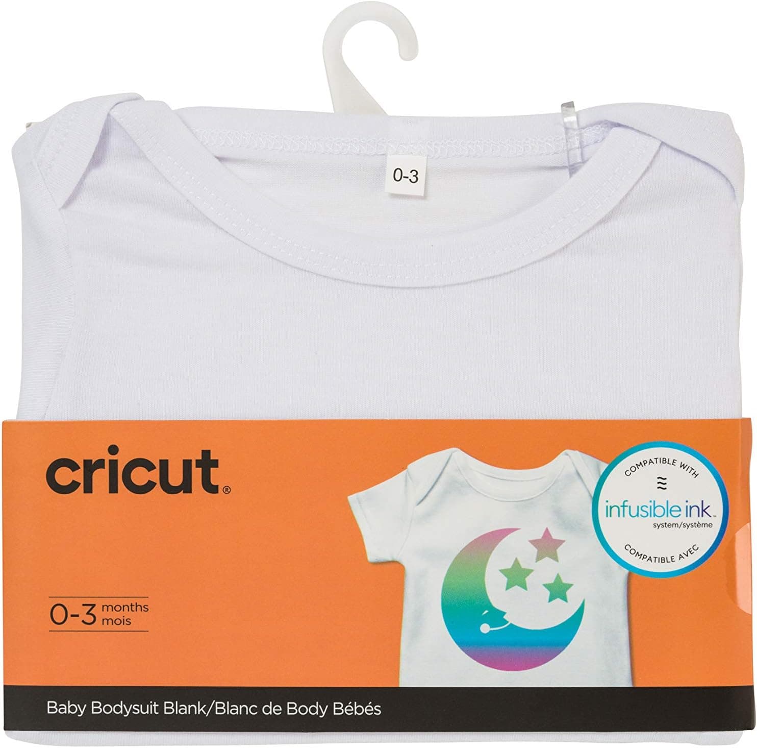 Save 63% on Cricut Baby Bodysuit Blank (0-3M)