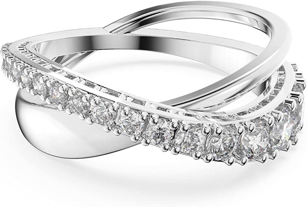Swarovski Hyperbola Crystal Spiral Ring, 50% Off