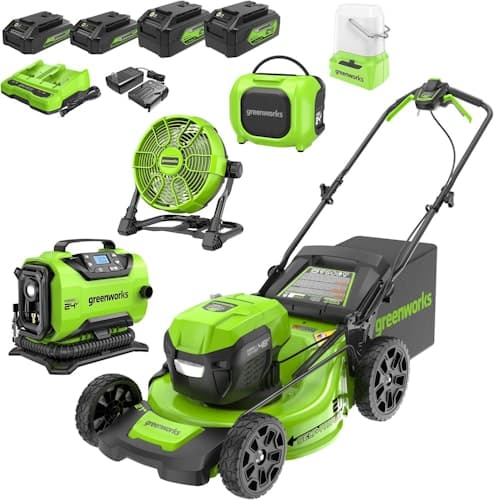 Greenworks 48V 21" Mower Bundle Kit with 36% Discount