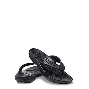 Crocs Unisex Baya II Flip Sandals (Black or Navy) $15