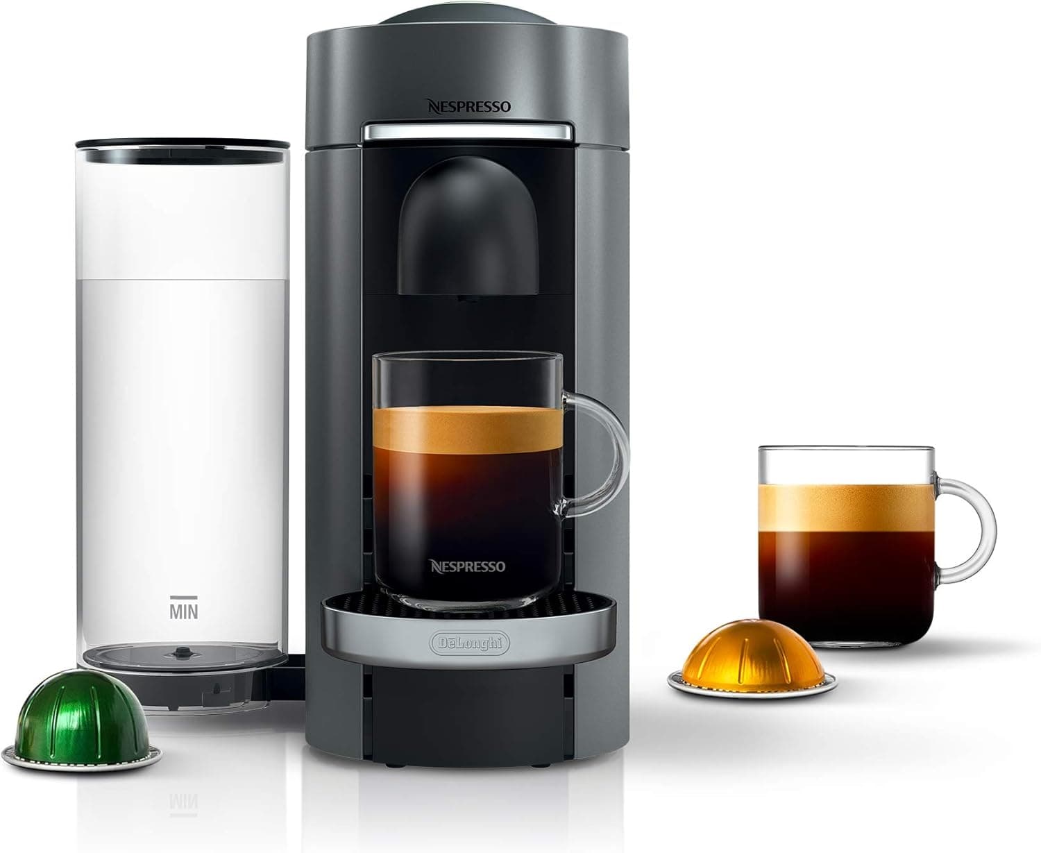 Brew Espresso and Coffee with the De'Longhi Nespresso Vertuo Plus