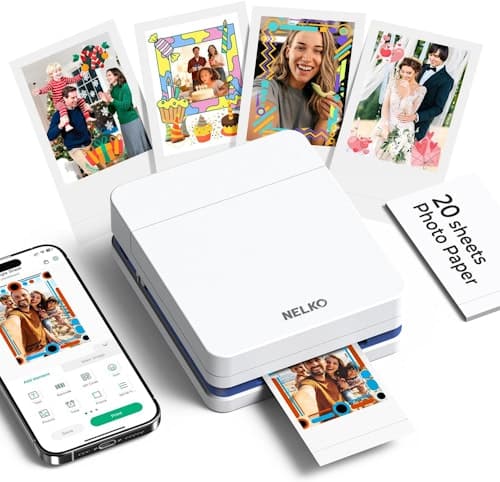 Nelko Portable Photo Printer at 50% Discount on Amazon