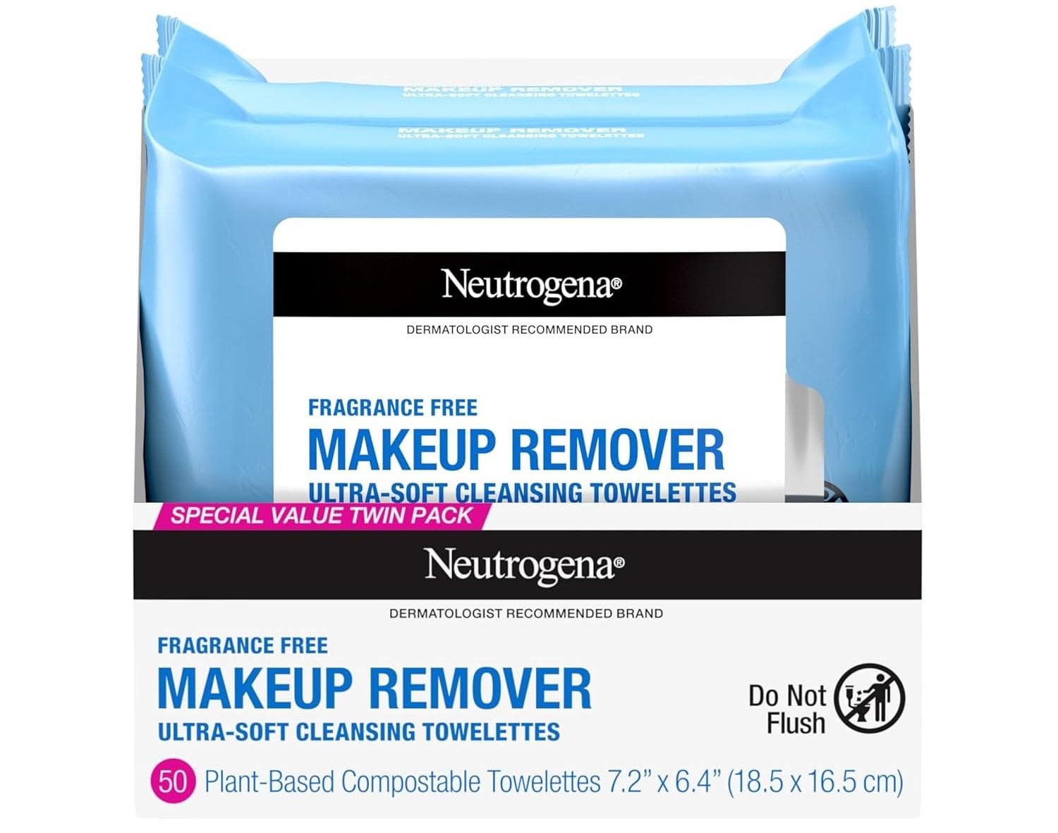 Neutrogena Makeup Remover Face Wipes - 50 Count