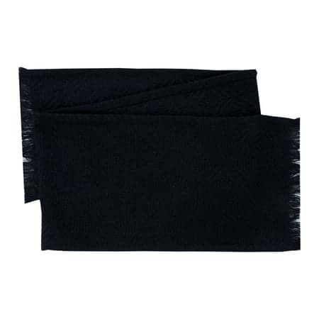 Mainstays Woven Diamond Table Runner - Black - 14"x72", Cotton