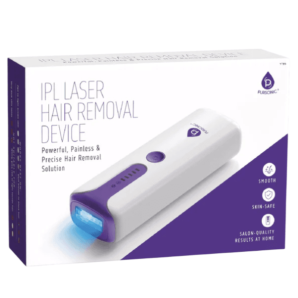Pursonic IPL Laser Hair Remover - 65% Off
