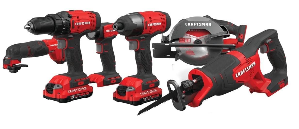 Powerful 20V Craftsman Tool Combo Kit: Versatile DIY Solution