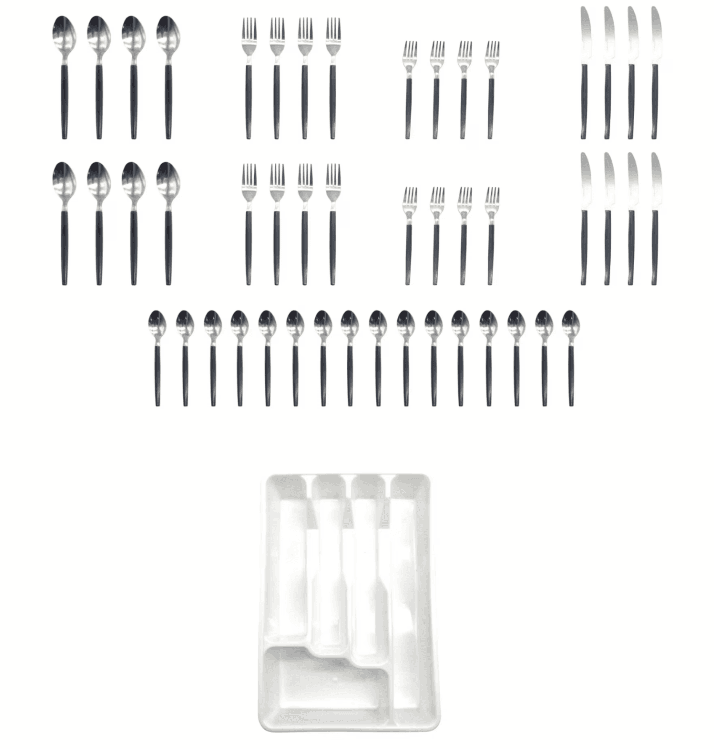 38% Off Mainstays Stainless Steel Flatware Set