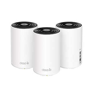 3-Pack TP-Link AXE5400 WiFi 6E Deco Mesh System + Dimmable RGBW Smart Light Bulb $225 + Free S/H