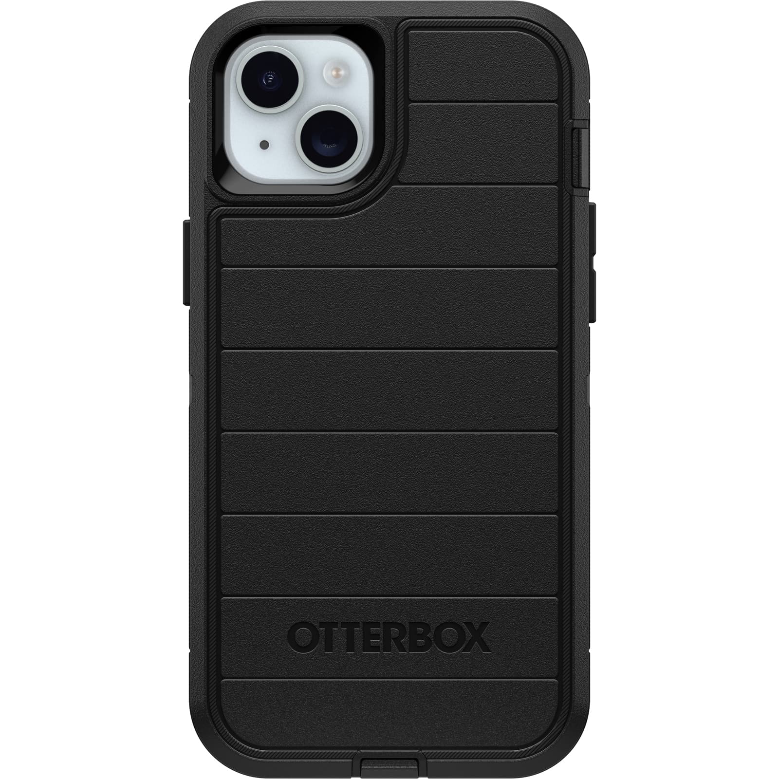 OtterBox - Defender Series Pro Hard Shell for Apple iPhone 15 Plus and Apple iPhone 14 Plus - Black