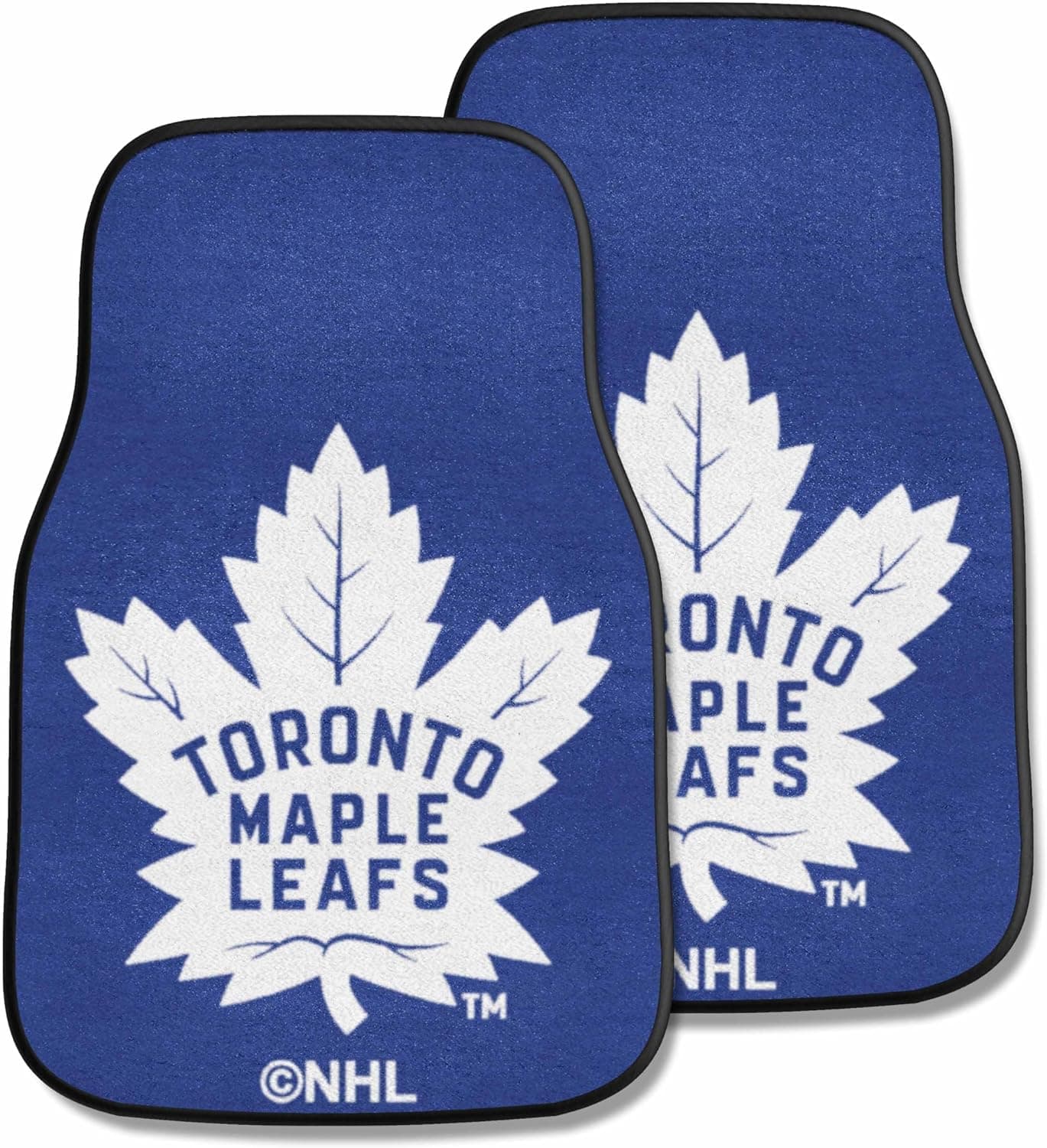 NHL Carpet Car Mat Set - Toronto Maple Leafs