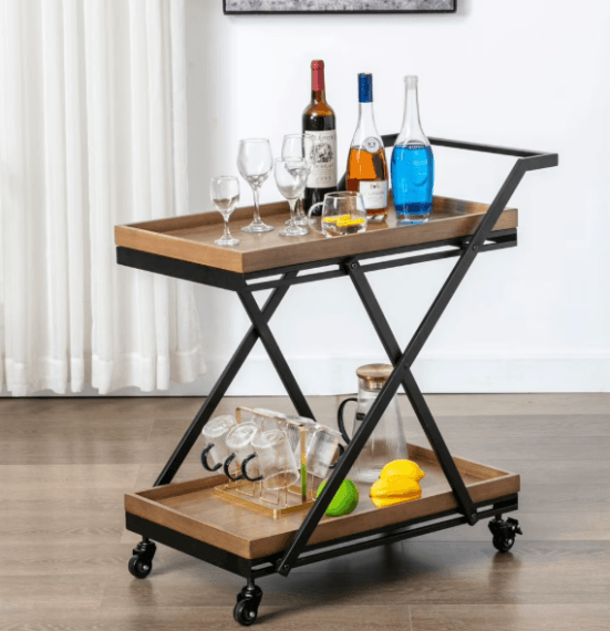 Better Homes & Gardens Entertainment Cart Walmart