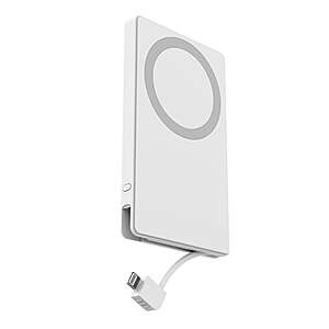 Onn 5000mAh Portable Power Bank with Lightning Cable
