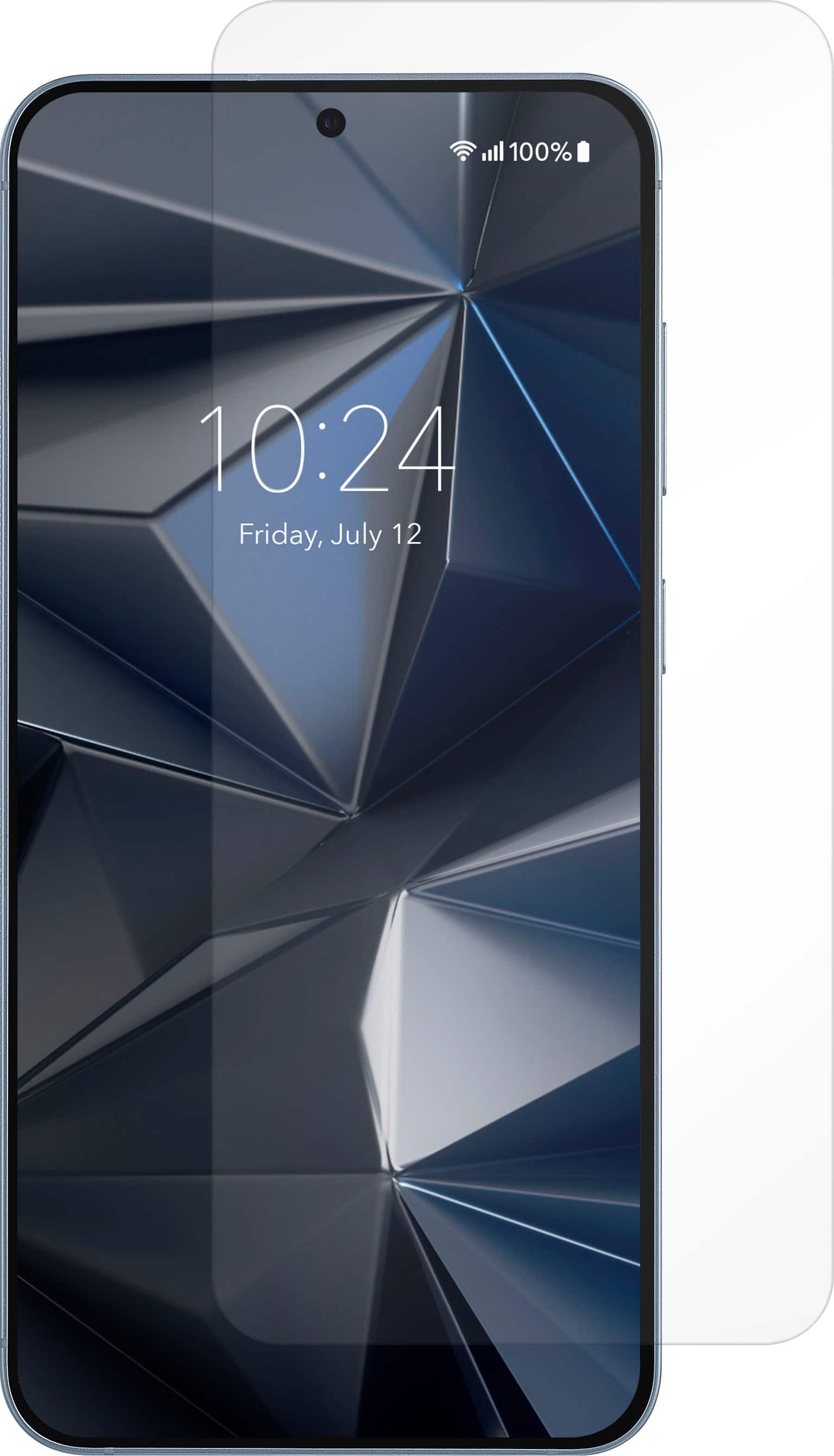 Insignia™ - Glass Screen Protector for Samsung Galaxy S25+ and S24+ (3-pack) - Clear