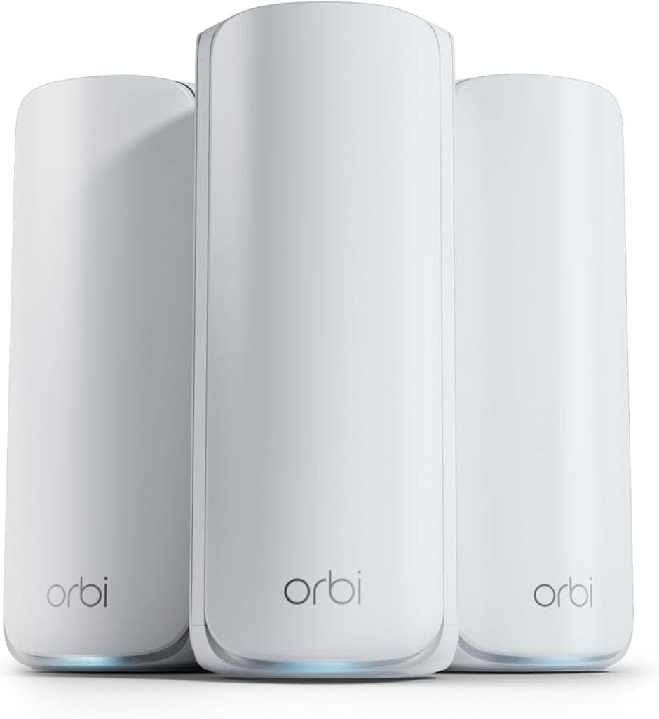 Netgear Orbi 770 WiFi 6 Mesh Network System - Enhanced Coverage