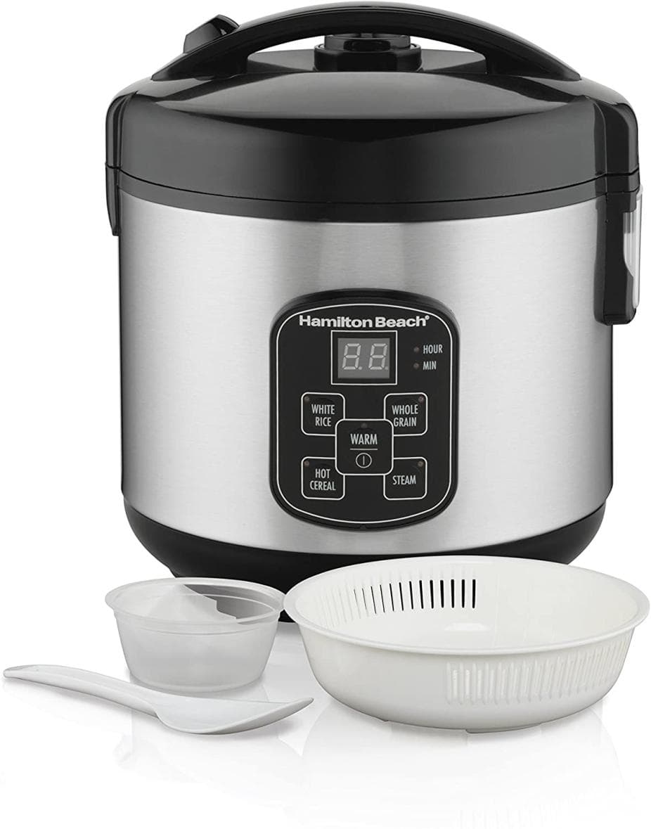 Hamilton Beach Digital Programmable Rice Cooker Amazon