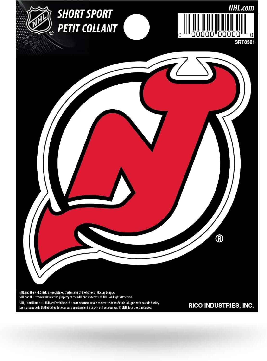 Officially Licensed NHL New Jersey Devils Decal