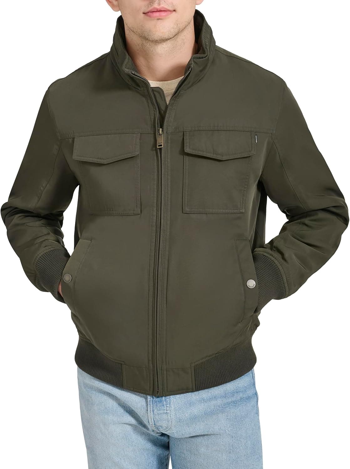 Save 53% on Dockers Quilted Bomber Jacket