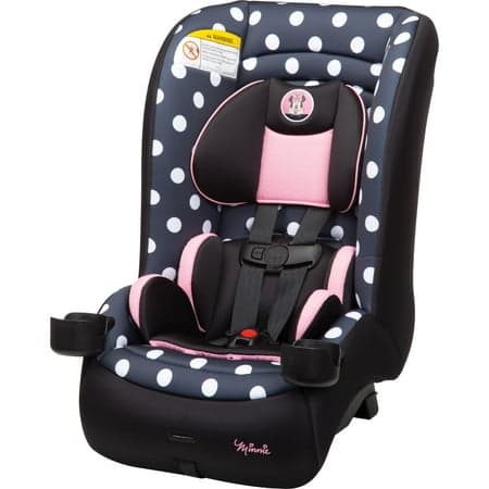 Disney Baby Jive 2 in 1 Convertible Car Seat, Peeking Minnie, Infant & Toddler, Unisex