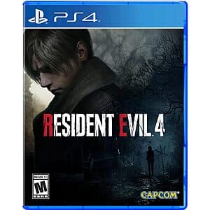 Survive the Horrors in Resident Evil 4 Remake (PS4) for $19.95