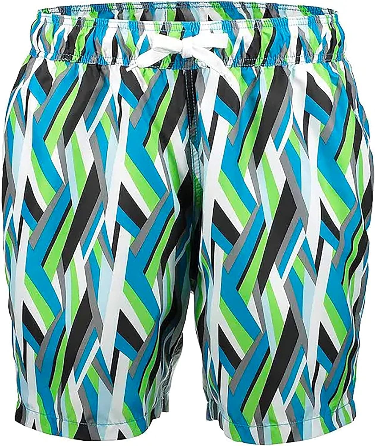Save 56% on Kanu Surf Men's Swim Trunks in Seagrass Blue/Green
