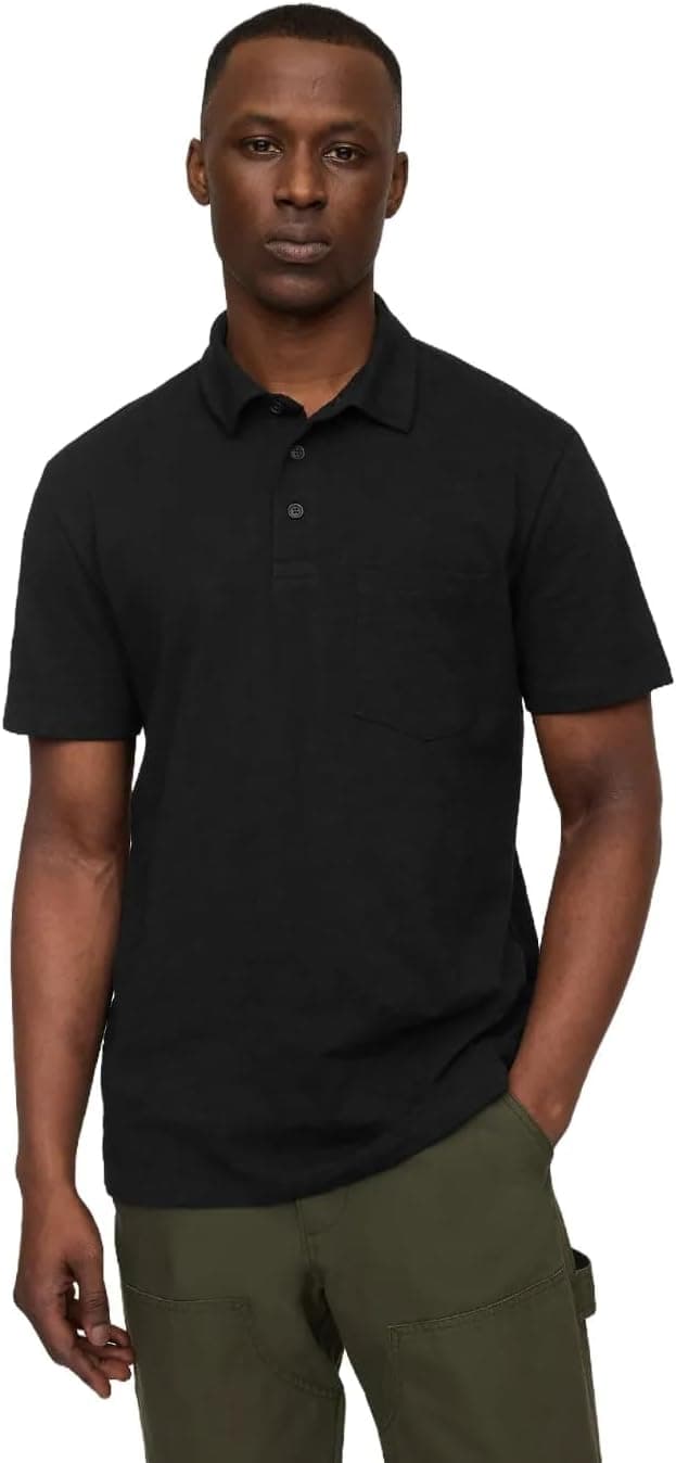 Save 60% on GAP Men's Polo Shirt in Black