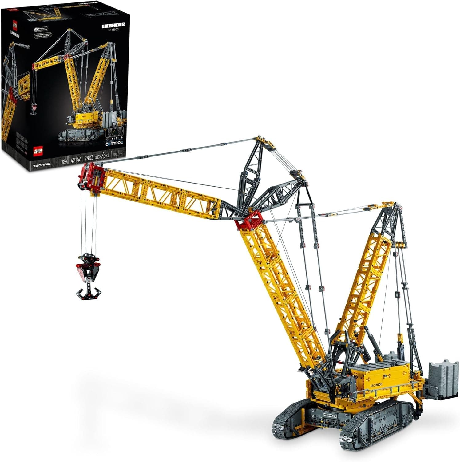 Impressive LEGO Technic Liebherr Crawler Crane - Ideal Adult Decor