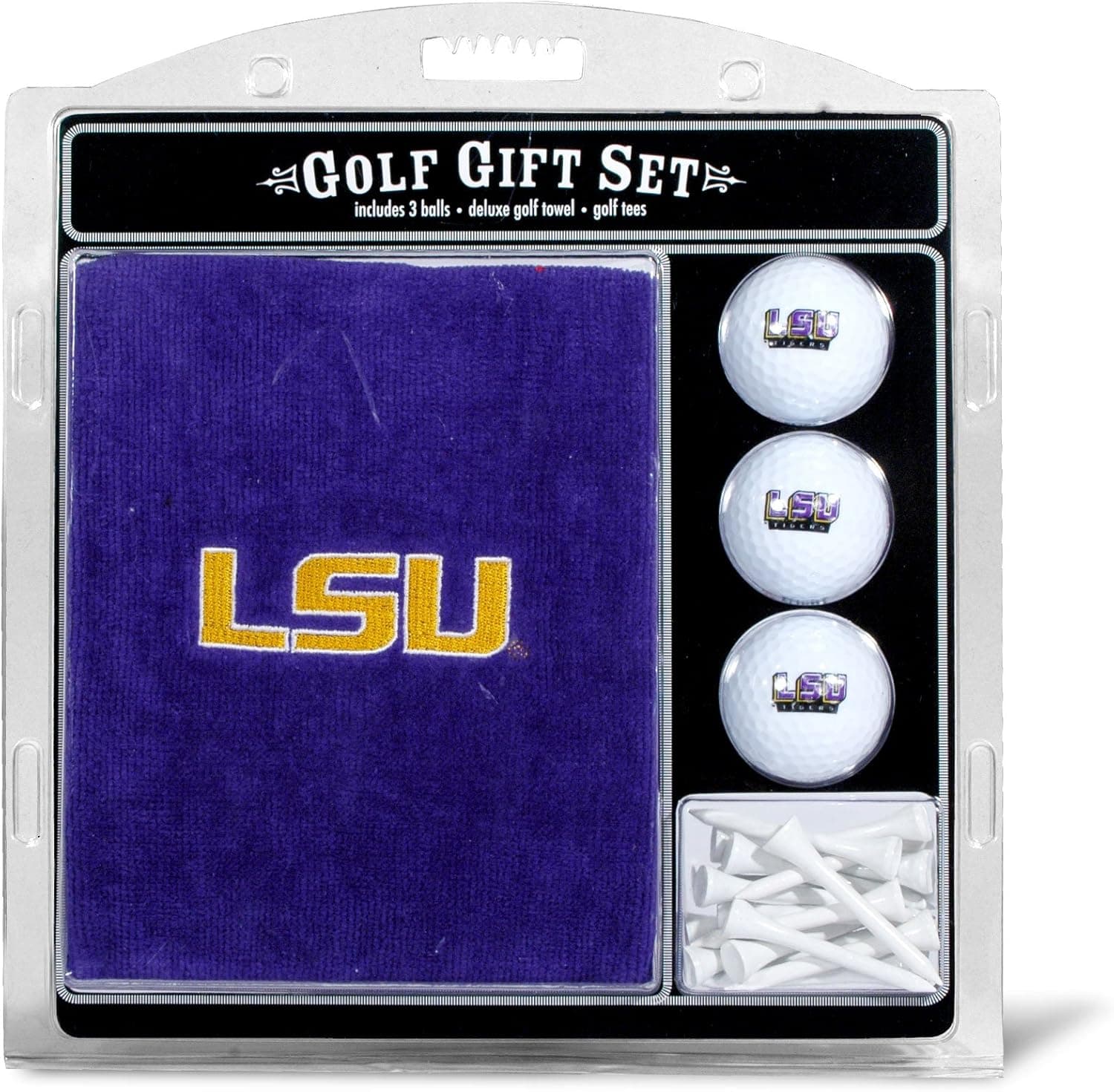 Cheer on the Tigers with this NCAA Golf Set