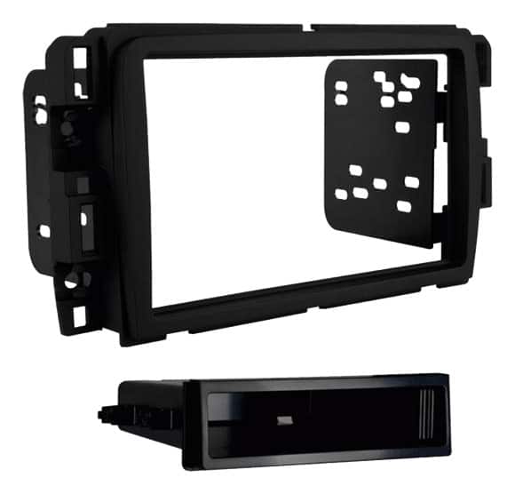 Metra - Dash Kit for Select 2013-2018 Chevrolet GMC Traverse Acadia Enclave Traverse DIN - Black