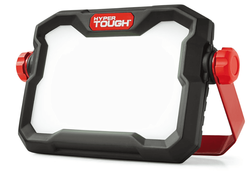 Hyper Tough 10W LED 1000 Lumen Rechargeable Free Standing Light Walmart