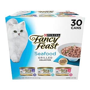 Variety Pack of Purina Fancy Feast Wet Cat Food on Sale