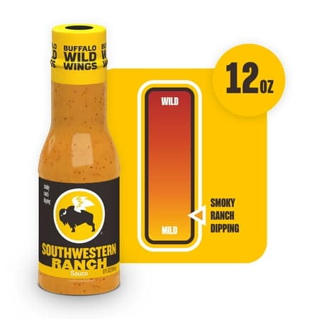 Buffalo Wild Wings Southwestern Ranch Sauce, 12 fl. oz.
